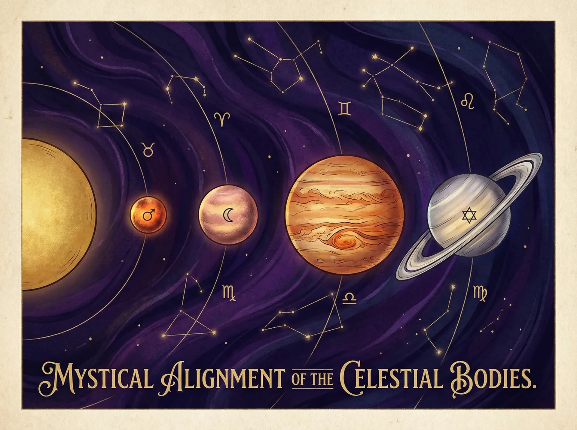 占星行星解读 - 精品卡1卡二卡三国色天香 | 占星学入门